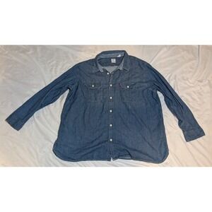 Levi's Men's Relaxed Button Down Long Sleeve Denim Shirt